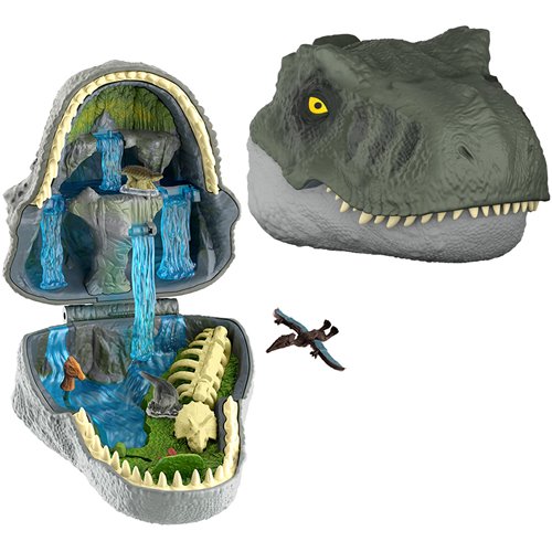 Jurassic World Micro Adventures Tyrannosaurus Rex Compact Playset