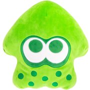 Club Mocchi Mocchi Splatoon 2 Mega Neon Green Squid 15-Inch Plush
