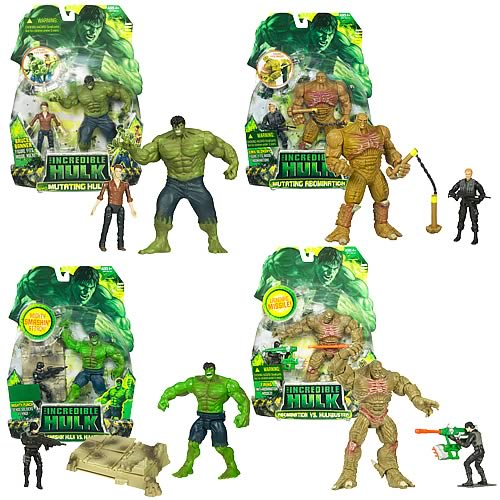 incredible hulk action figures
