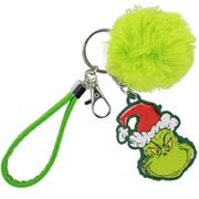 Dr. Seuss The Grinch Pom Wristlet Key Chain