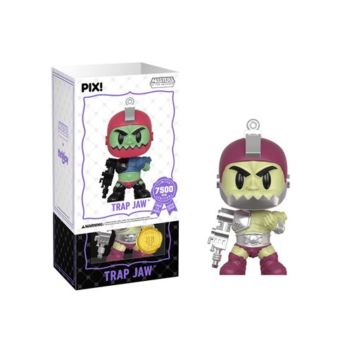Masters of the Universe Trap Jaw Pix! Vinyl Figure