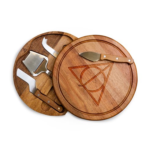 Harry Potter Deathly Hallows Circo Cheese Cutting Board and Tools Set