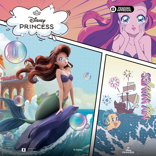 The Little Mermaid Ariel Anime Princess PVC Statue