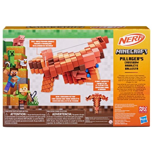 Minecraft Nerf  Pillager's Crossbow Dart Blaster