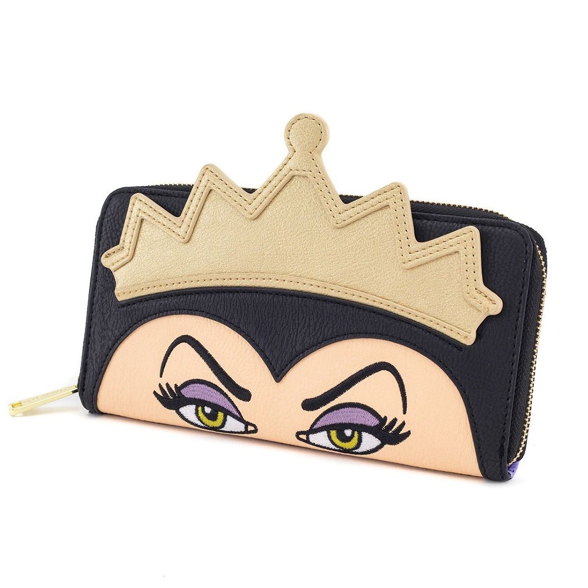 Snow White Evil Queen Throne Zip Around Wallet