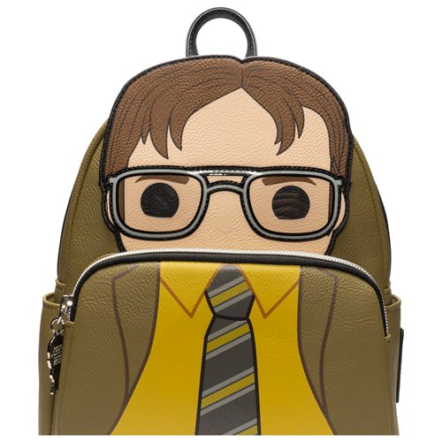 The Office Dwight Schrute Pop! by Loungefly Mini-Backpack - Entertainment Earth Exclusive