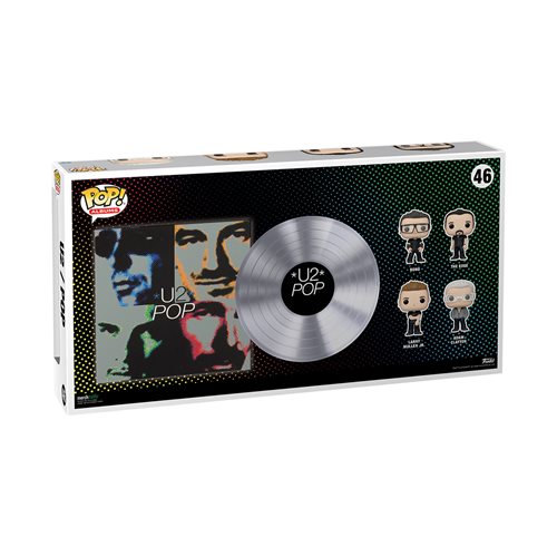 U2 Pop Deluxe Funko Pop! Album Figure #46 with Case