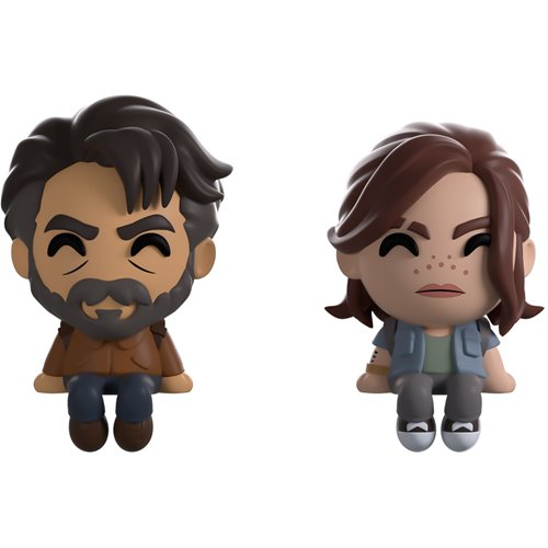 The Last of Us Collection Joel & Ellie Monitor Buddiez Vinyl Figure 2-Pack #5
