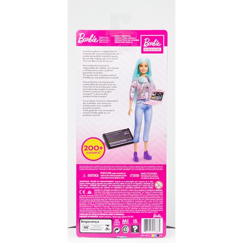 Barbie Career of the Year Music Produce Doll with Blue Hair