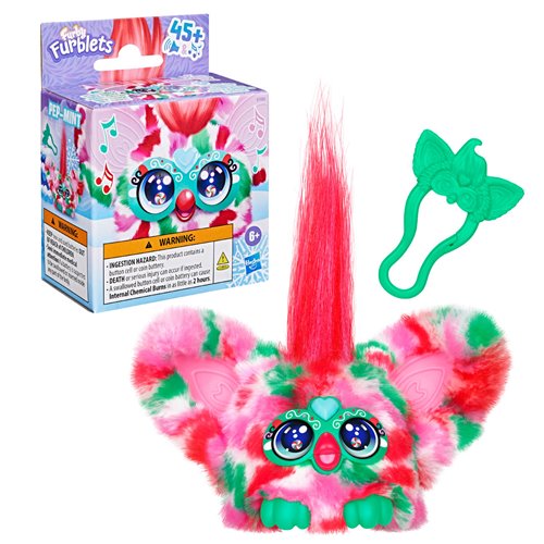 Furby Furblets Special Holiday Edition Pep-Mint Mini Friend
