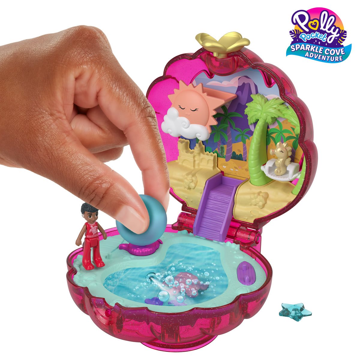 Buy Polly Pocket Llama Camp Adventure Compact, Playsets and figures