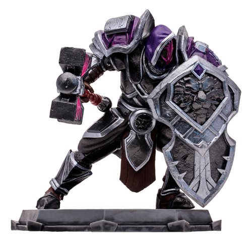 World of Warcraft Wave 1 Human Warrior Paladin Epic 1:12 Scale Posed Figure