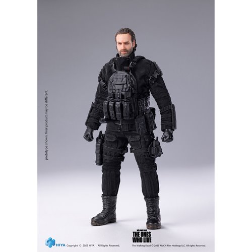 The Walking Dead: The Ones Who Lived Rick Grimes Exquisite Super Series 1:12 Scale Action Figure - P