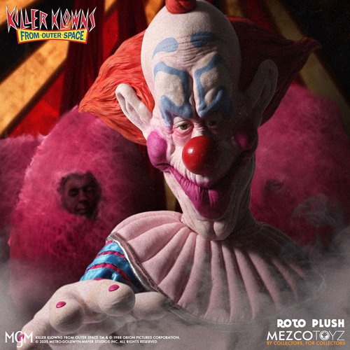 Killer Klowns From Outer Space Slim Mezco Designer Series 18-Inch Roto Plush Doll