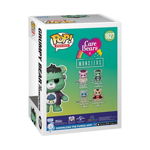 Universal Monsters x Care Bears Grumpy Bear Frankenstein Funko Pop! Vinyl Figure