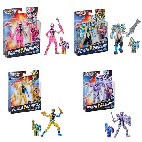 Power Rangers Basic 6-Inch Action Figures Wave 10 Set of 4