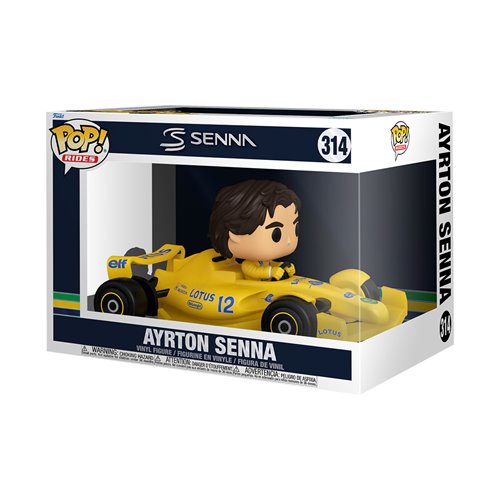 McLaren Ayrton Senna Deluxe Funko Pop! Ride Vinyl Vehicle