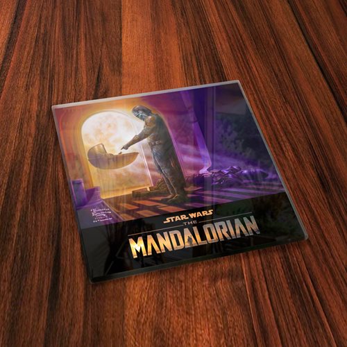 Star Wars: The Mandalorian Collection StarFire Prints Glass Coaster Set