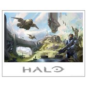Halo 5 Future Imperfect Foil-Stamped Lithograph