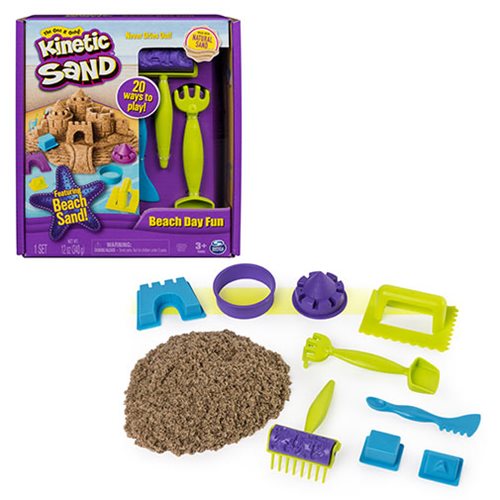 Kinetic Sand, Deluxe Beach Castle Playset with 2.5lbs of Beach Sand,  includes Molds and Tools, Sensory Toys, Christmas Gifts for Kids Ages 5 and  up – Shop Spin Master