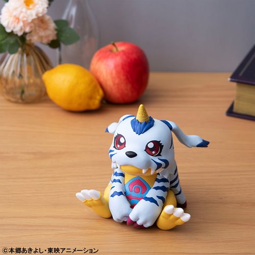 Digimon Adventure Gabumon Look Up Series Statue