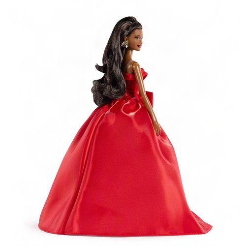 Barbie 2026 Holiday Barbie Doll with Dark Brown Hair