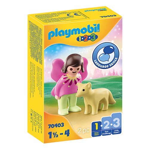 Playmobil 1.2.3 70403 Fairy Friend with Fox