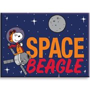 Peanuts in Space Space Beagle Flat Magnet
