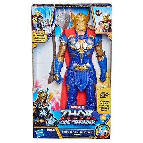 Thor: Love and Thunder Stormbreaker Strike Thor 12-Inch Electronic Action Figure