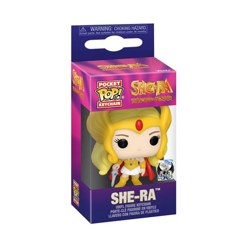 She-Ra 40th Anniversary Funko Pocket Pop! Key Chain Figure