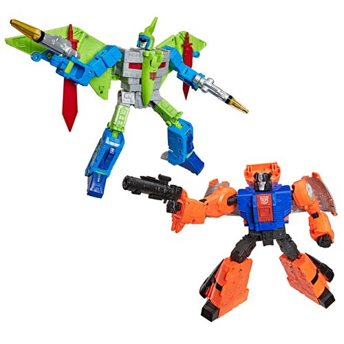 Transformers Generations Selects Age of the Primes Leader Class G2 Universe Dinobots Swoop and Sludg
