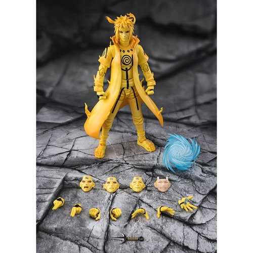 Naruto Minato Namikaze Kurama Link Mode Bond of Light That Shatters Darkness S.H.Figuarts Action Fig