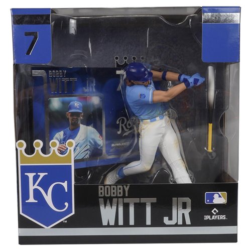 MLB SportsPicks Kansas City Royals Bobby Witt Jr. 7-Inch Posed Figure
