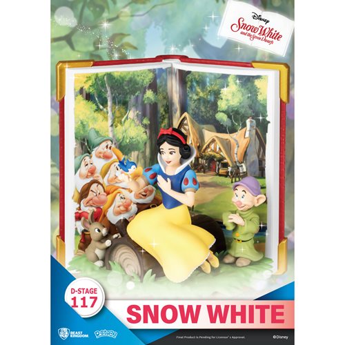 Snow White and the Seven Dwarfs Disney Story Book Series Snow White D-Stage DS-117 6-Inch Statue