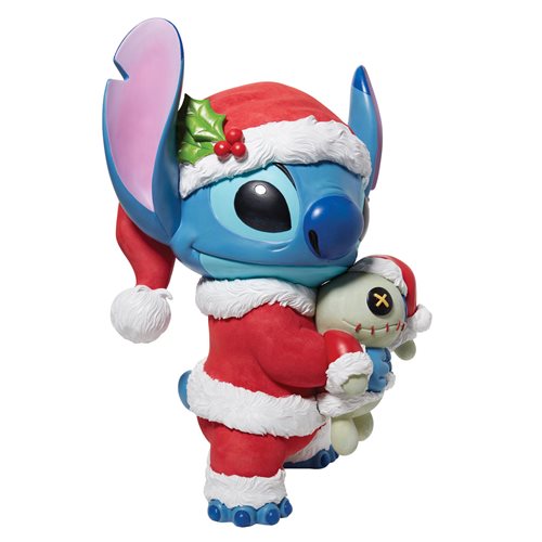 Disney Showcase Lilo & Stitch Big Fig Santa Stitch Statue