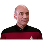 Star Trek Captain Picard Passenger Vinyl Decal