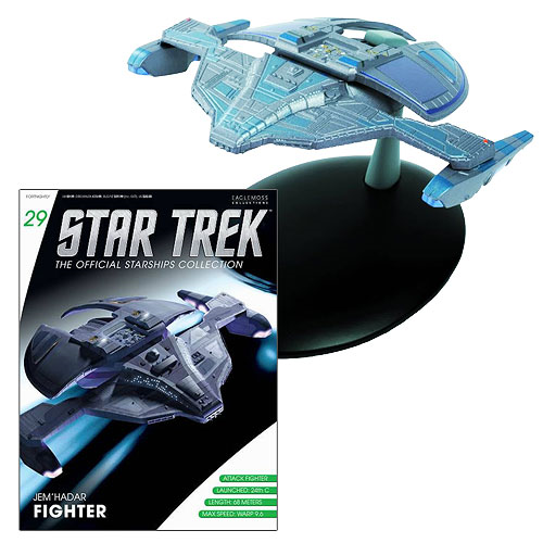 Star Trek Starships Jem'Hadar Fighter with Collector Magazine