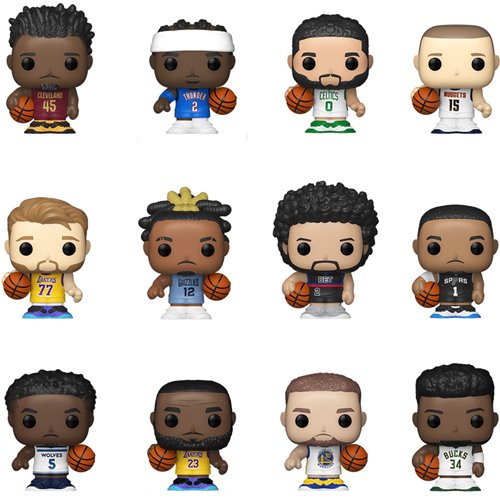 NBA Funko Bitty Pop! Mini-Figure Singles - Random 6-Pack