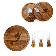 The Little Mermaid Acacia Brie Cheese Board and Tools Set