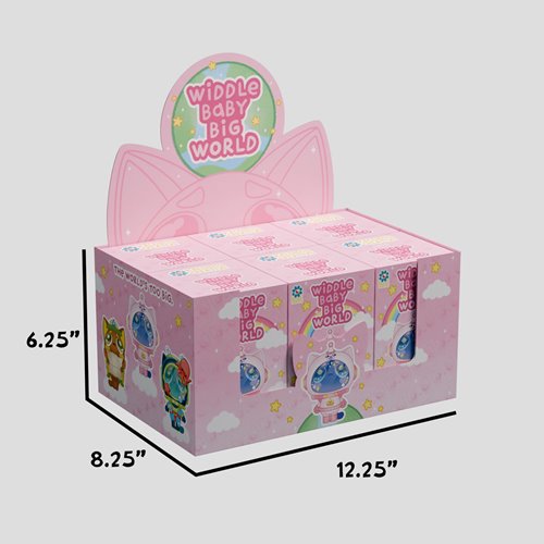 Widdle Baby, Big World Series 1 Blind-Box Mini-Figure Case of 6