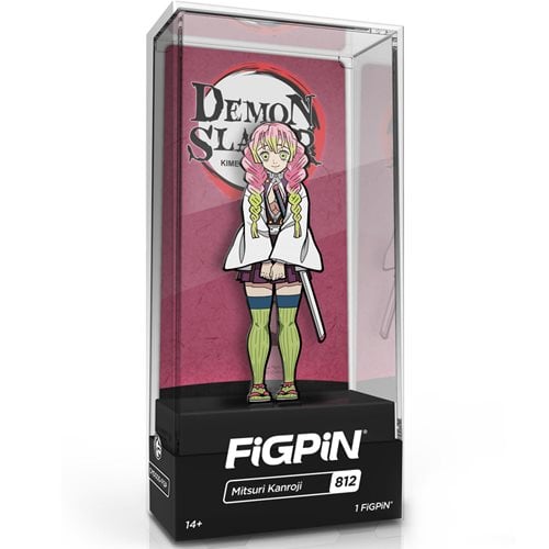 Demon Slayer Mitsuri Kanroji FiGPiN Classic 3-Inch Enamel Pin