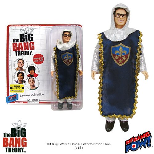 The Big Bang Theory Leonard in Knight Costume 8-Inch Action Figure - Convention Exclusive