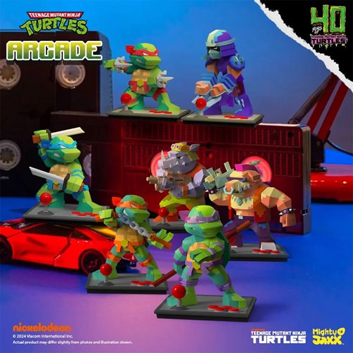 Teenage Mutant Ninja Turtles Arcade Series 1 Mini-Figure Display Tray of 6