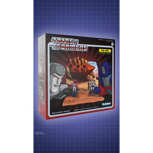 Transformers The Ark ReAction Figure Playset with Optimus Prime and Megatron ReAction Figures