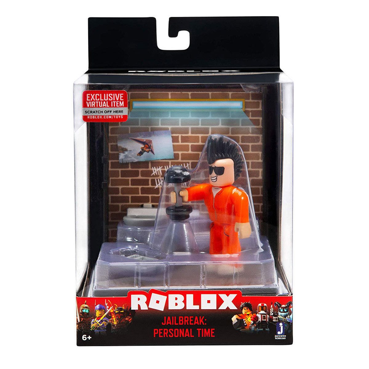 Roblox Desktop Series Jailbreak: Personal Time Action Figure, Not Mint