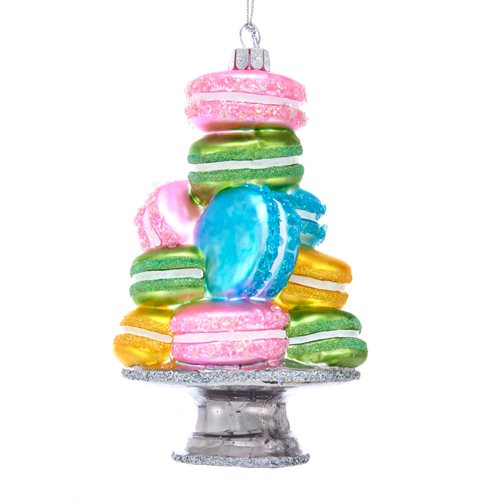 Noble Gem Stacked Macaroon 5 1/4-Inch Ornament