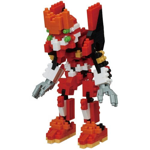 Evangelion Production Model-02 Nanoblock Character Collection Series Constructible Figure