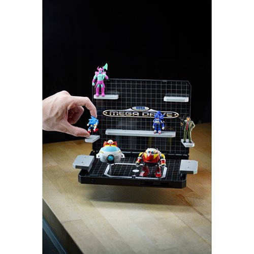 Console Heroes Sega Mega Drive Supervillain Boss Bundle Playset with Sonic the Hedgehog Cartridge