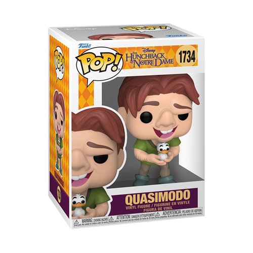 Hunchback of Notre Dame Quasimodo with Bird Funko Pop! Vinyl Figure