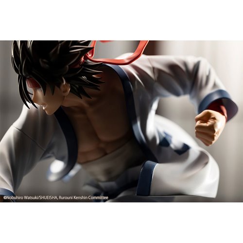 Rurouni Kenshin Sanosuke Sagara ARTFX J 1:8 Scale Statue